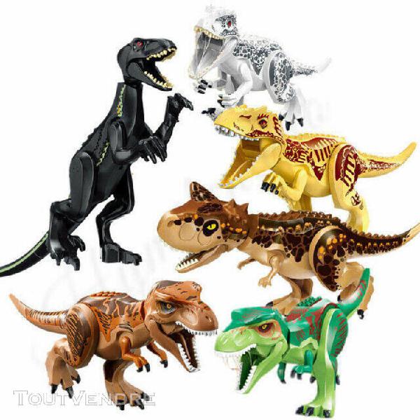 Dinosaures t rex indominus rex jurassic world blocks dinosau