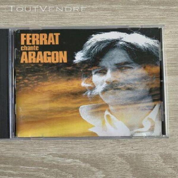 jean ferrat | ferrat chante aragon | cd 1981 (temey 2400502)