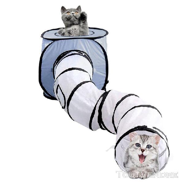 Jouets en forme de tunnel de chat animaux domestiques tubes