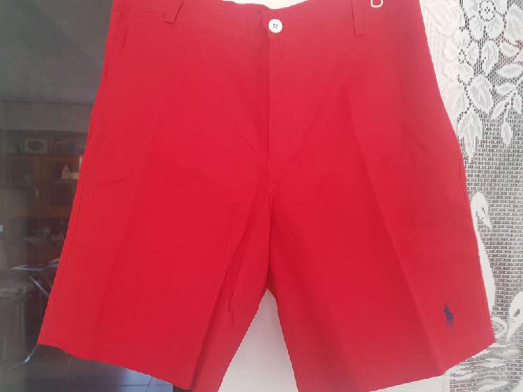 Bermuda rouge ralph lauren neuf/revente, cavalaire-sur-mer