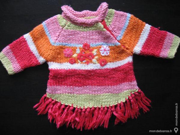 pull raye bb fille «kimbaloo» - 6 mois occasion, le mans