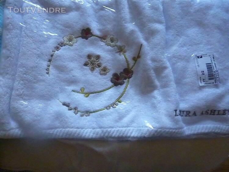 Serviette de toilette - 50x100 laura ashley -