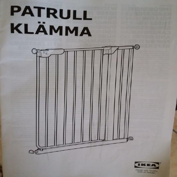 barrière de securité enfant ikea couleur blanche avec