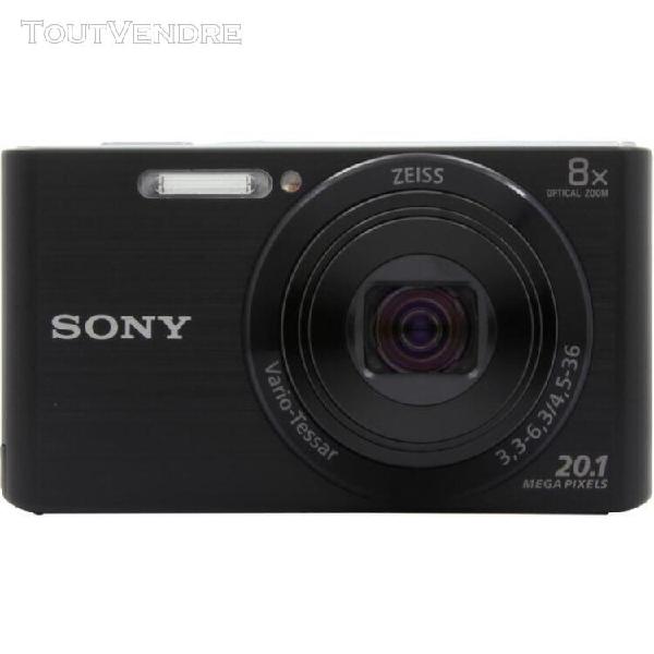 appareil photo numérique compact sony pack dsc-w830 noir