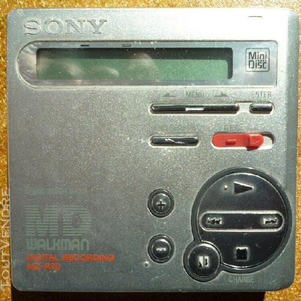 sony walkman minidisc md mz r70