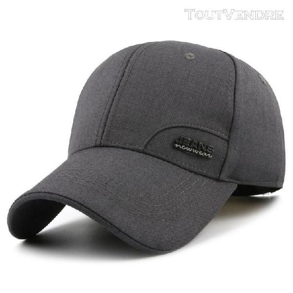 Casquette homme de baseball d&#39;extérieur casquette coton