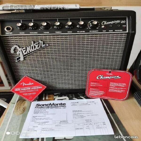 Fender squier telecaster avec ampli fender