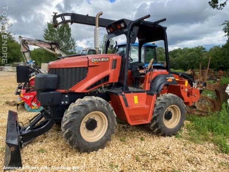 Forage, battage, tranchage trancheuse - ditch witch rt120