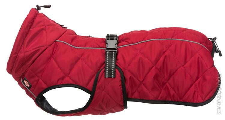 Manteau minot taille xs 30cm d28-46cm rouge trixie