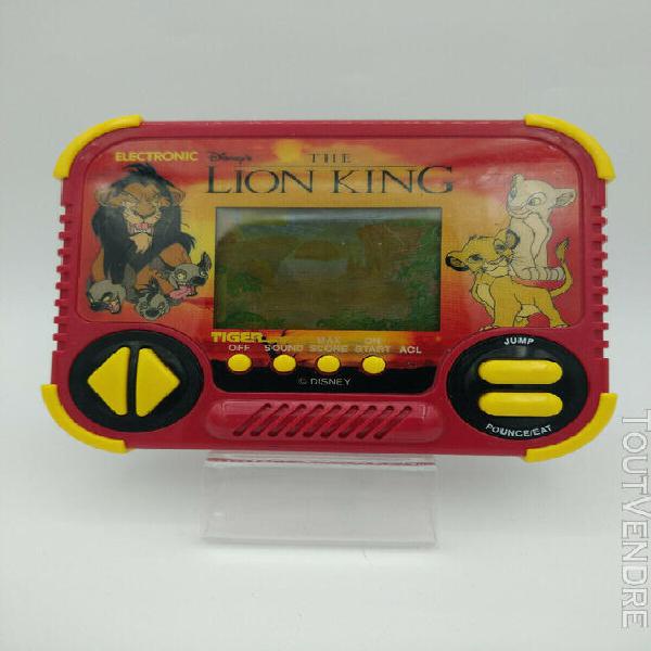 tiger electronic lion king handheld game disney