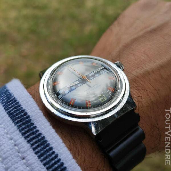 Plongeuse vintage montre mécanique - kelton rallye 1978 - p