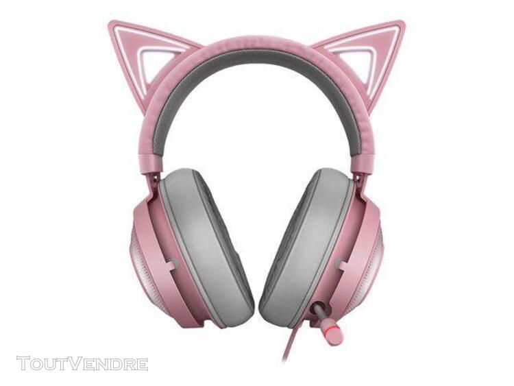 razer kraken kitty - micro-casque - circum-aural - filaire -