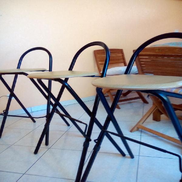 Lot de 3 chaises bar neuf, agon-coutainville (50230)