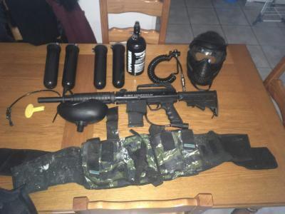 pack paintball lanceur bt omega (débutant) occasion,