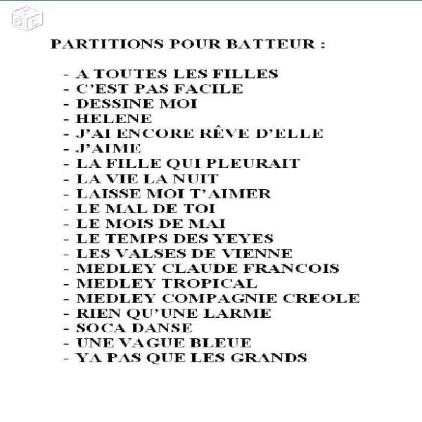 partitions batterie occasion, castres (81100)