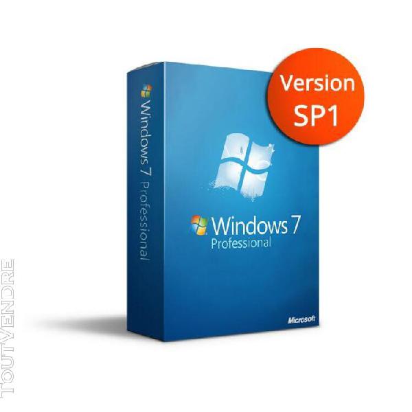 Windows 7 professionnel sp1 version