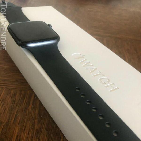 apple watch series 5 44mm gps boîtier en aluminium gris