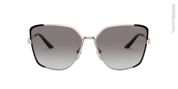 prada femme 60xsaav0a7 noir métal lunettes de soleil