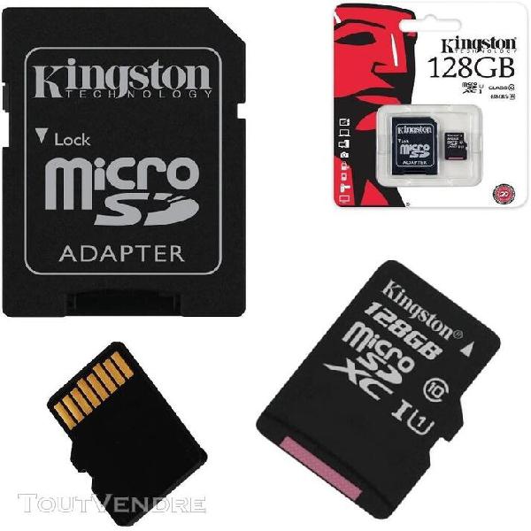 cartes micro sd acce2s - carte mémoire micro sd 128 go