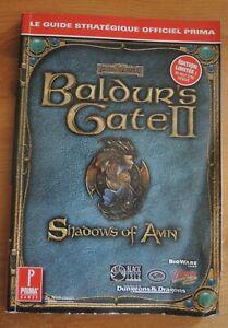 guide strategique officiel jeu pc baldur&apos;s gate ii