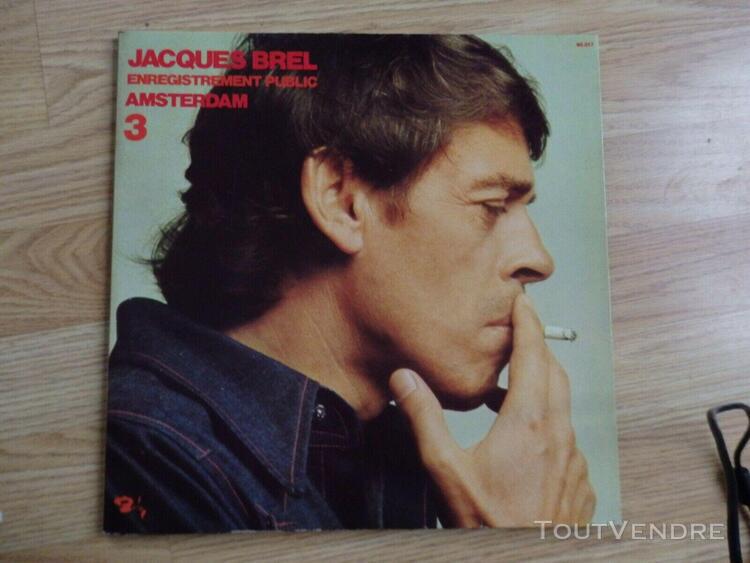 disque vinyle 33tours jacques brel