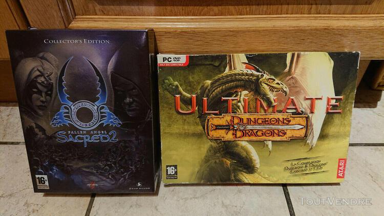 Ultimate dungeons &amp; and dragons + sacred 2 collector - jeux