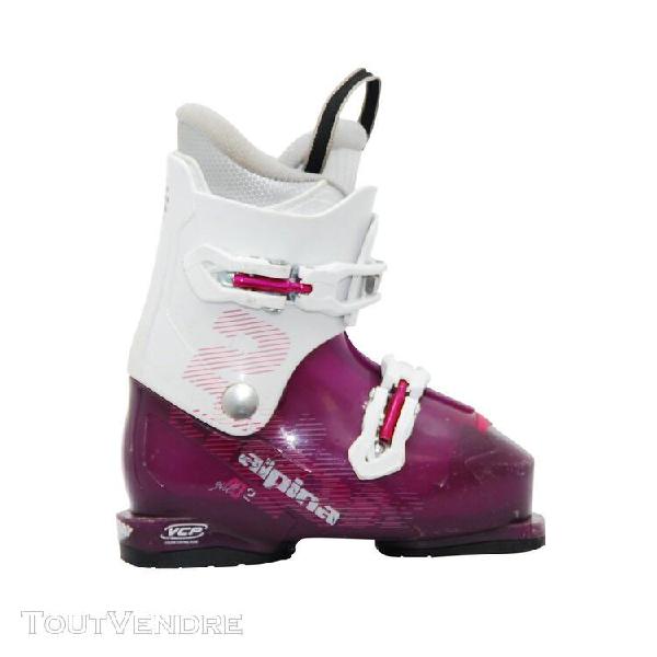 Chaussure de ski occasion junior atomic aj 2 violet blanc