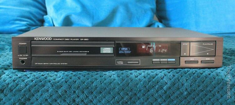 Platine cd vintage kenwood dp850, vintage cd player kenwood