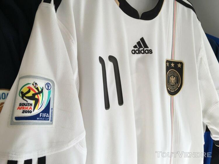 klose germany home football shirt jersey wc 2010 (l)