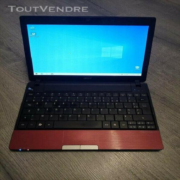 pc portable acer aspire one 11.6" amd athlon ii / 300go / 2g