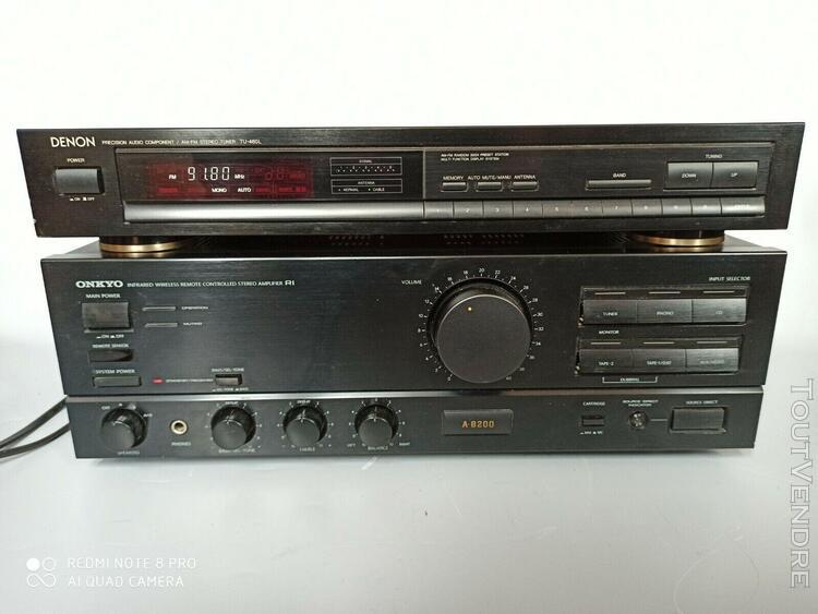 Tuner radio hi-fi vintage denon 460l