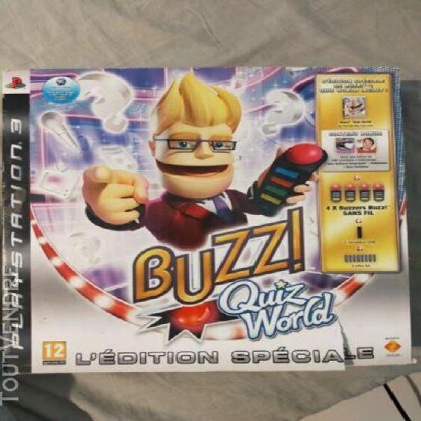 Buzz! quiz world ps3 (edition spéciale)