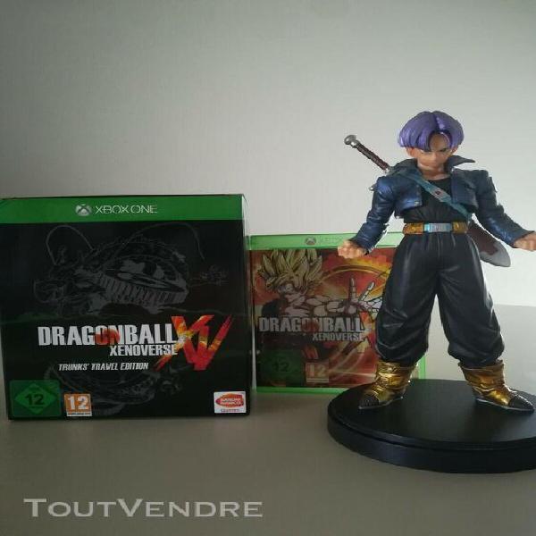 dragon ball xenoverse trunks travel edition collector xbox o