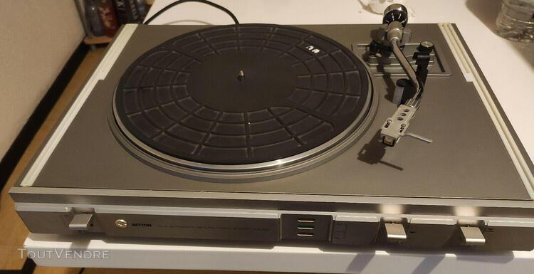 Platine vinyle setton ts-11 super rare avec couverture coul