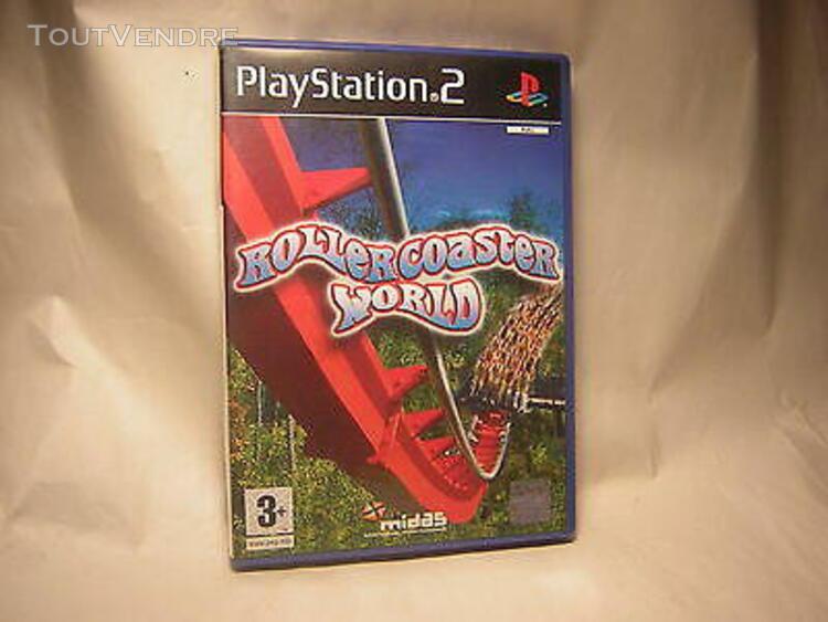 Playstation 2 rollercoaster world ps2