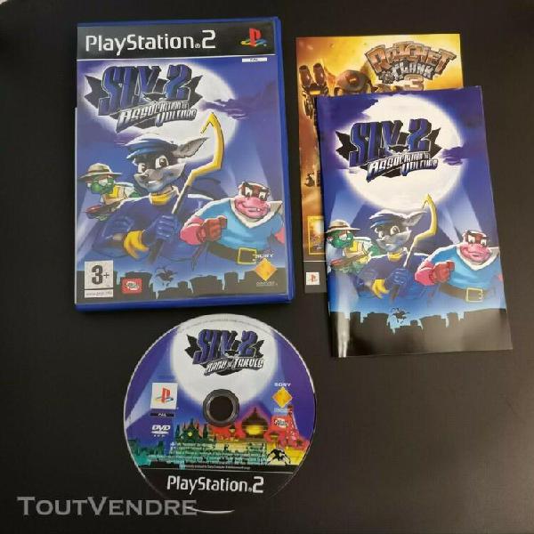 Sony playstation ps2 - sly 2: association de voleurs - pal