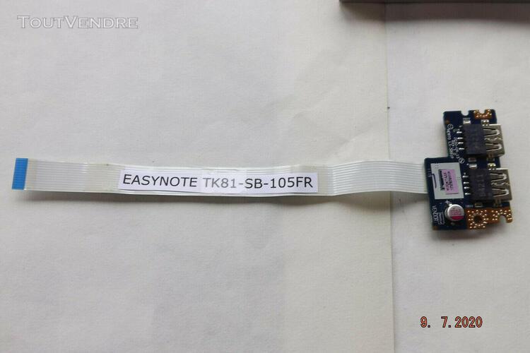 Nappe video packard bell easynote tk81-sb-105fr