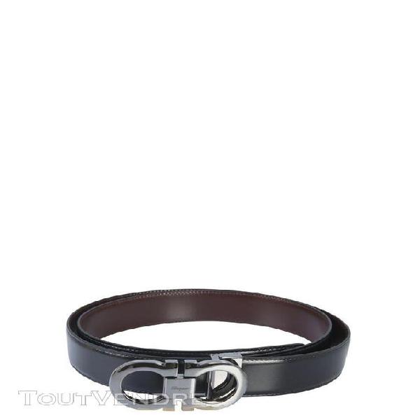 Salvatore ferragamo homme 644557679535nero noir ceinture