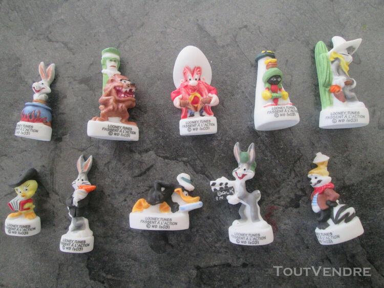 série complète de fèves "looney tunes passent à