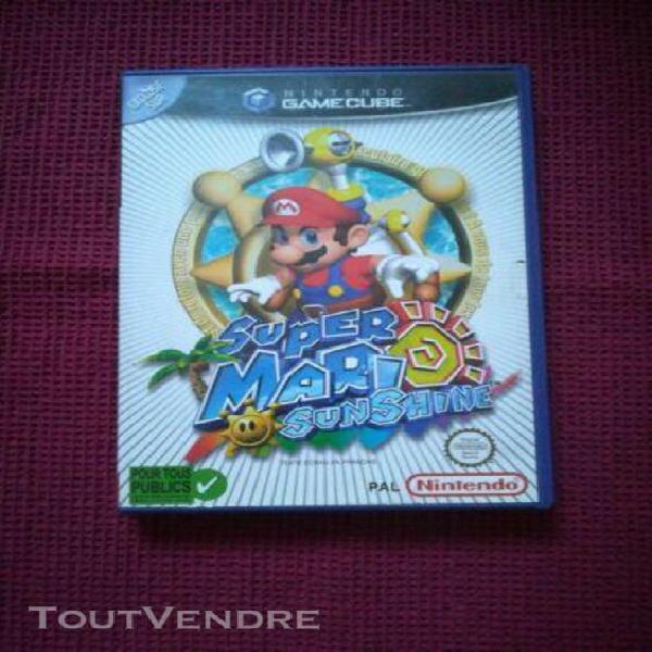 super mario sunshine (gamecube, 2002) pal fr