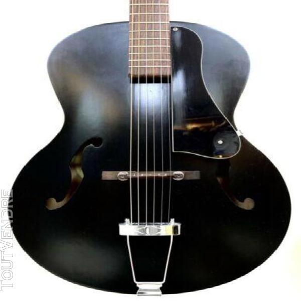 guitare acoustique jazz godin 5th avenue black satin