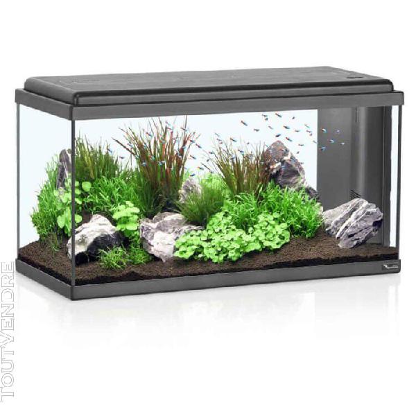 aquarium advance led 80 de 96l noir - aquatlantis