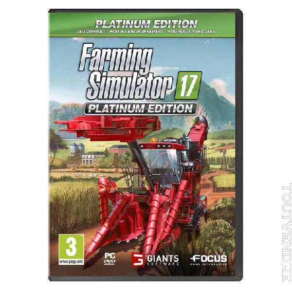 Farming simulator 17 - edition platinum (pc)