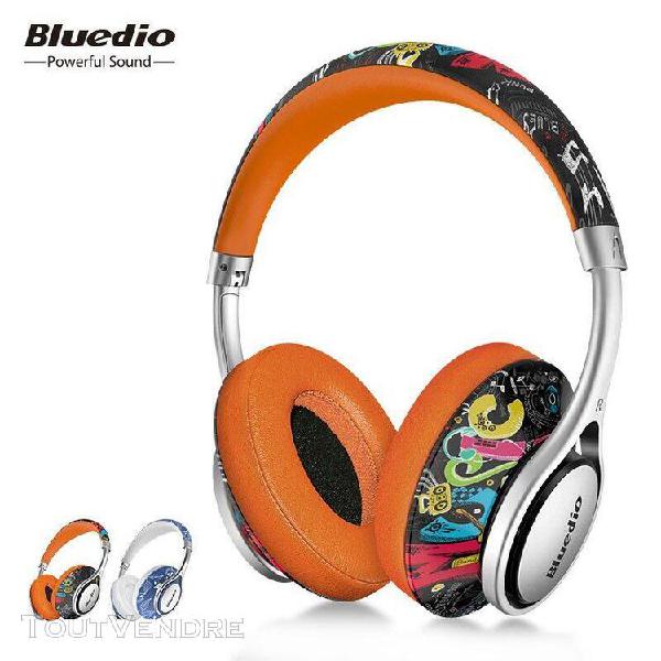 Bluedio a2 (air) bluetooth casque/casque imprimé casque