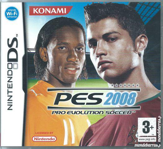 jeu nintendo ds "pes 2008" (26) occasion, tours (37100)