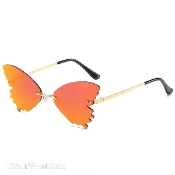 Mode de luxe chauve souris lunettes de soleil femmes sans mo