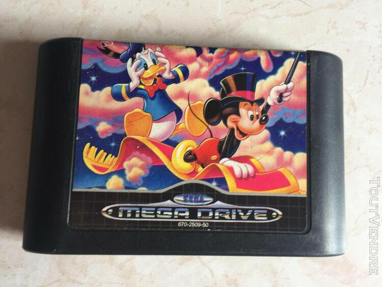 world of illusion starring disney mickey & donald - jeu sega