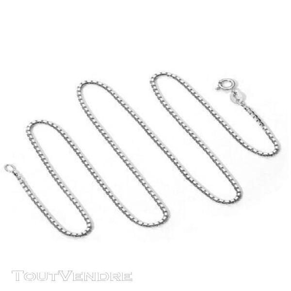 chaine, collier italien t400 jewelers, 18 pouces, 925 argent