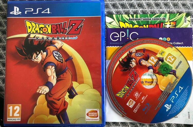 Jeu sony ps4 playstation 4 dragon ball z kakarot pal fr