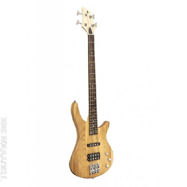 stagg sbf-40 nat - guitare basse Électrique ''fusion'' -